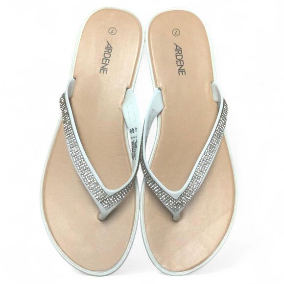 Ardene Gemstone Wedge Flip-Flops - Picture 3 of 6